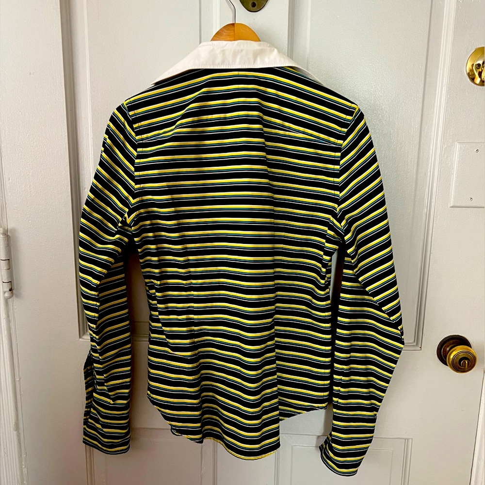 Ralph Lauren Button Down Stripe Collared Shirt - image 2